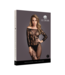 Le Désir by Shots Bodystocking with Off-Shoulder Long Sleeves - OS - Black