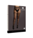 Le Désir by Shots Suspender Striped Pantyhose - Plus Size