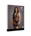 Le Désir by Shots High Neck Lace Mini Dress - Plus Size