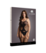 Le Désir by Shots Fence Net Suspender Bodystocking - Plus Size