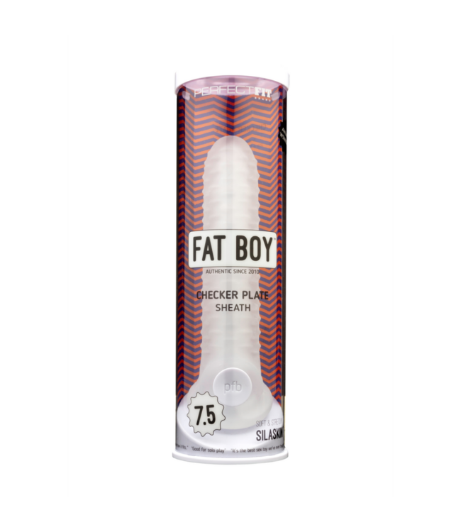 Fat Boy Checker Box Sheath - Dildo - 7 / 19 cm