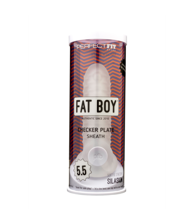 Fat Boy Checker Box Sheath - Dildo - 6 / 14 cm