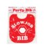 Little Genie Productions Blow Job Bib - Novelty Gag Gift