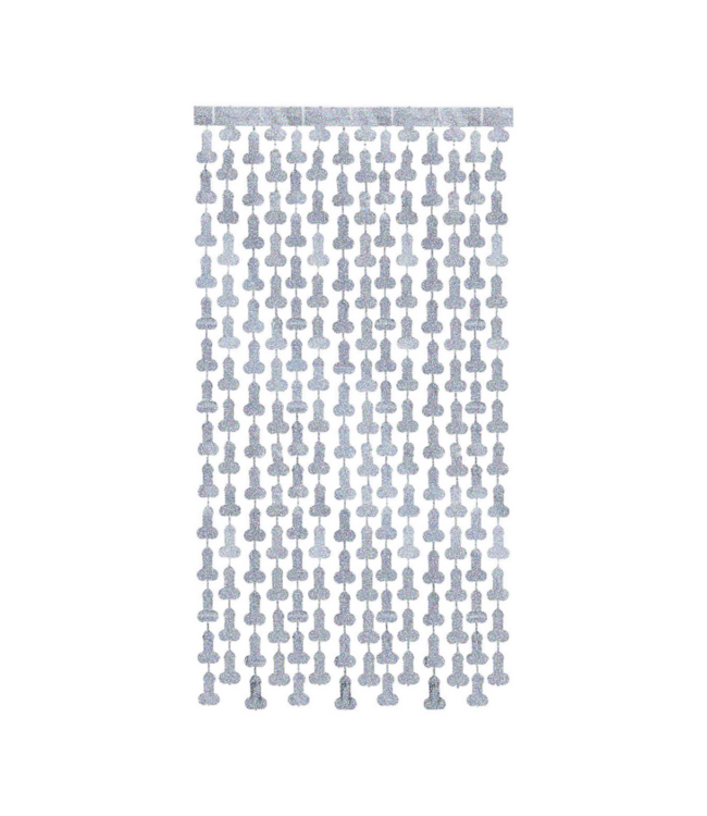 Glitteratti - Disco Penis Foil Curtains - 2/6ft