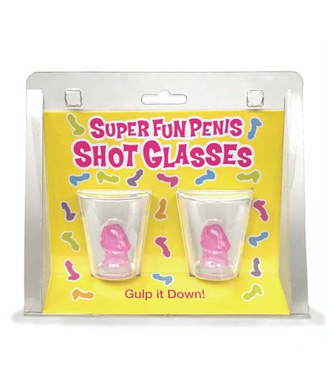 Super Fun Penis - Shot Glasses - Set of 2