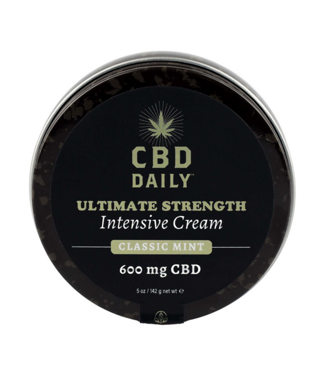 CBD Daily Ultimate Strength Intensive Cream - Classic Mint - 5 oz / 142 g