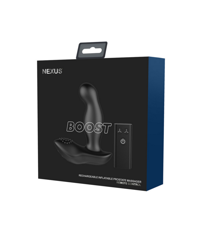 Boost Prostate Massager with Inflatable Tip