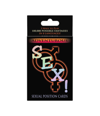 Kheper Games Adventurous Sex! Card Game - A Year of Sex!