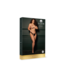 Le Désir by Shots Milou - Elastic Mesh Brief with Open Crotch and Golden Details - Plus Size