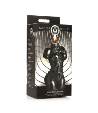 Xr Brands Bound Goddess - Drip Candle - Black