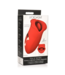 Xr Brands Kiss and Tell - Silicone Kissing and Vibrating Clitoral Stimulator - Red