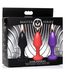 Xr Brands Kink Inferno - Drip Candles - Black/Purple/Red