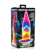 Xr Brands Unicorn Tongue - Glow in the Dark - Silicone Dildo - Rainbow