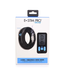 Xr Brands Vibrating and E-Stim Silicone Cockring + Remote Control
