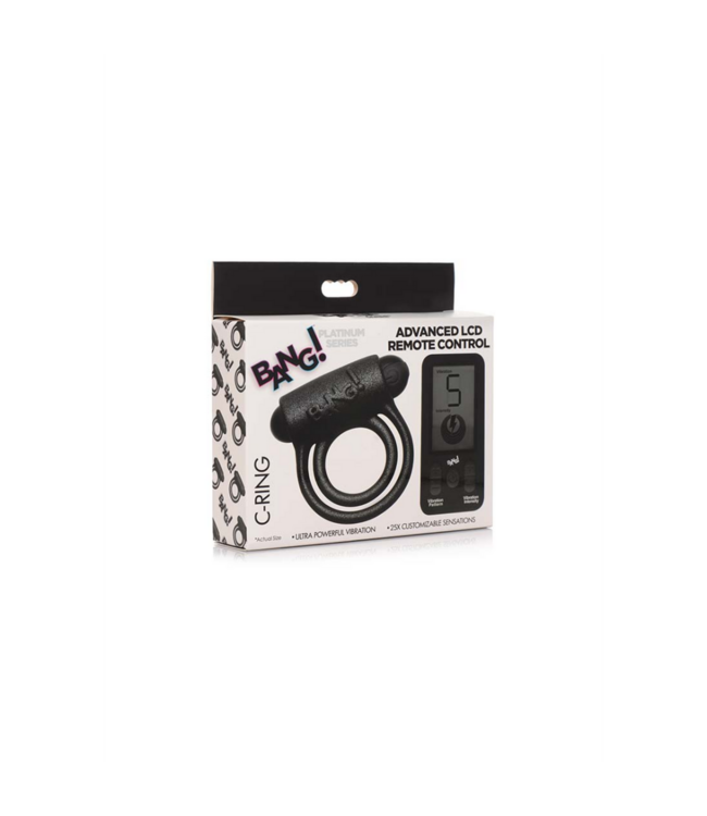 Vibrating Silicone Cockring with Remote Control
