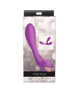 Xr Brands Pose Plus - Bendable Pulsed Silicone Vibrator