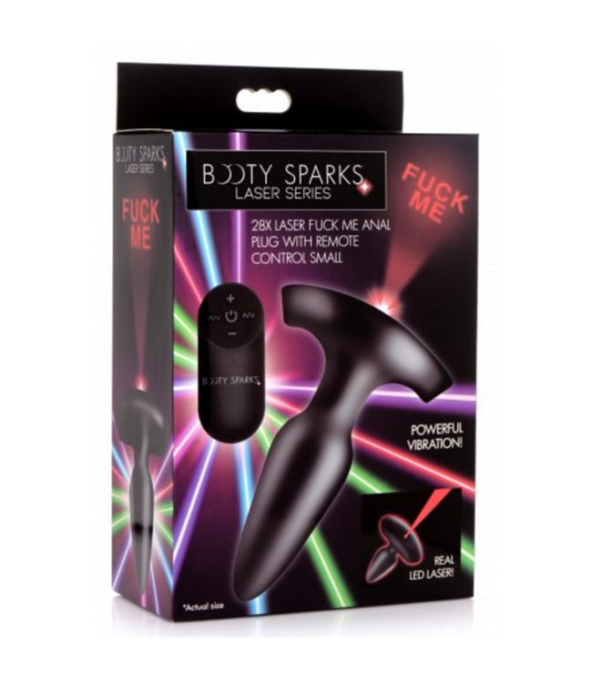 Laser Fuck Me - Butt Plug with Remote Control - Small