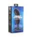 Xr Brands Premium Silicone Weighted Prostate Plug - Extra Large