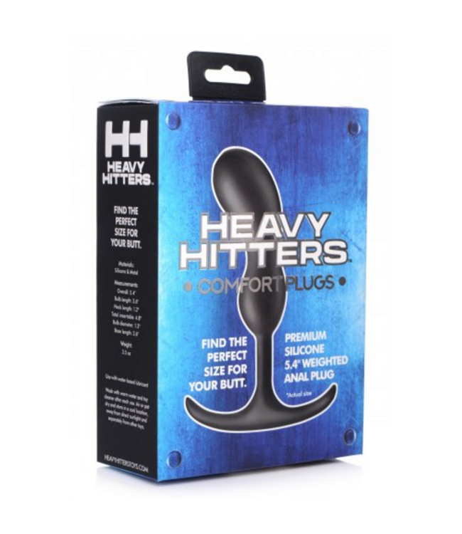 Premium Silicone Weighted Prostate Plug - Small