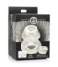 Xr Brands Ass Bung - Clear Hollow Anal Dilator with Plug - Extra Large