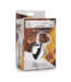 Xr Brands Tiger Eye Heart - Butt Plug - Medium