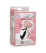 Xr Brands Rose Quartz Heart - Butt Plug - Medium