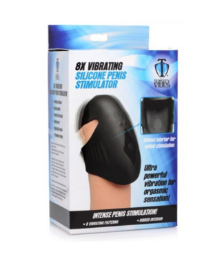 Xr Brands Vibrating Silicone Penis Sleeve