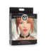Xr Brands Kinky Kitty Ring Slim Choker - PU Leather - Black