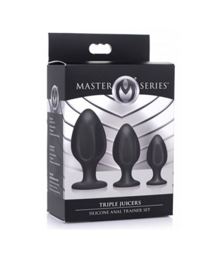 Xr Brands Triple Juicers - Silicone Anal Trainer Set