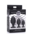 Xr Brands Triple Juicers - Silicone Anal Trainer Set