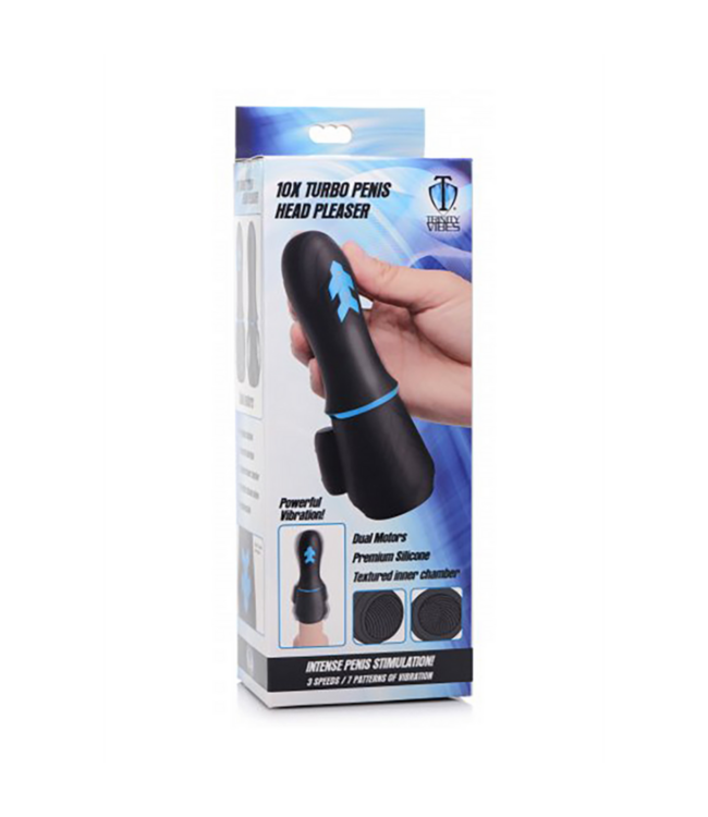 Turbo Silicone Penis Head Pleaser