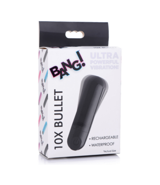 Xr Brands Vibrating Metal Bullet with 10 Speeds