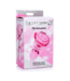 Xr Brands Pink Rose - Glass Butt Plug - Small