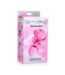 Xr Brands Pink Rose - Glass Butt Plug - Medium
