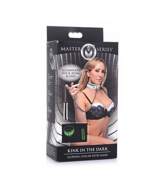 Kink in the Dark - Glow in the Dark Collar and Leash