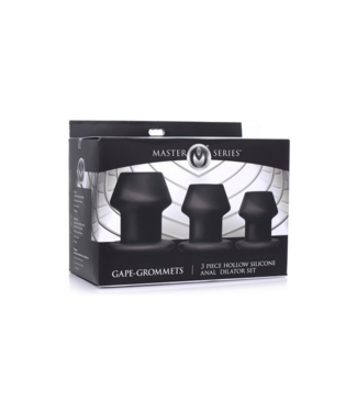 Xr Brands Gape-Grommets - Hollow Anal Dilator Set