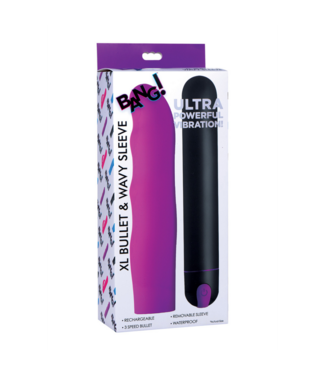 Xr Brands XL Bullet and Wavy Silicone Sleeve