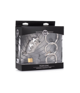 Xr Brands Tiger King Lockable Chastity Cage