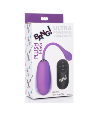 Xr Brands Plush Egg and Remote Control with 28 Speeds