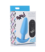 Xr Brands Vibrating Silicone Butt Plug with Remote Control