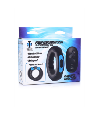 Xr Brands Silicone Cockring with Remote Control