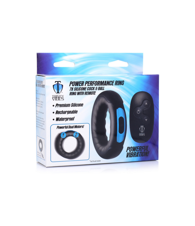 Silicone Cockring with Remote Control