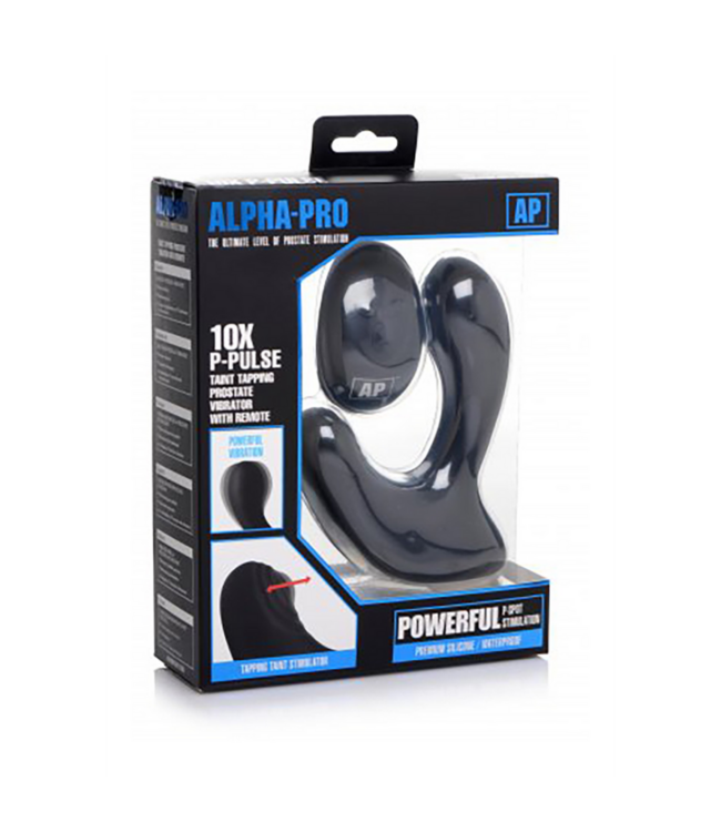Silicone Prostate Stimulator + Remote Control with 10 Speeds
