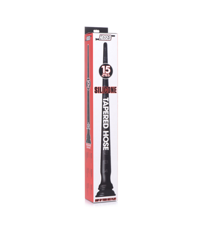 Tapered Silicone Hose with Structure - 15 / 38 cm
