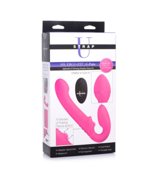 Xr Brands Ergo-Fit G-Pulse - Double Ended Dildo