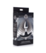 Xr Brands Dark Invader - Metal and Silicone Anal Plug - Small