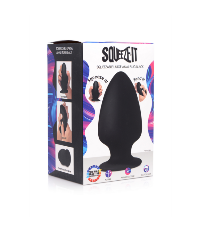 Squeezable Anal Plug - Large
