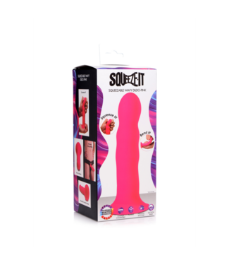 Xr Brands Squeezable Wavy Dildo