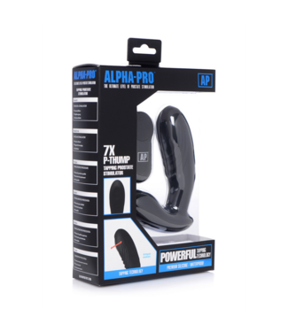 Xr Brands P-Thump - Tapping Prostate Vibrator with Remote Control and 7 Speeds