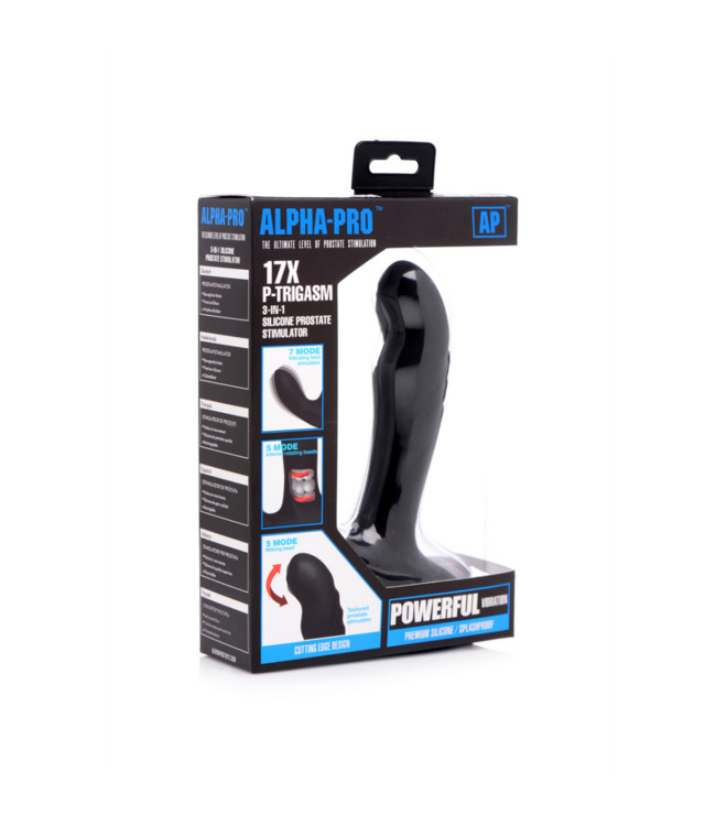 P-Trigasm - 3-In-1 Silicone Prostate Stimulator